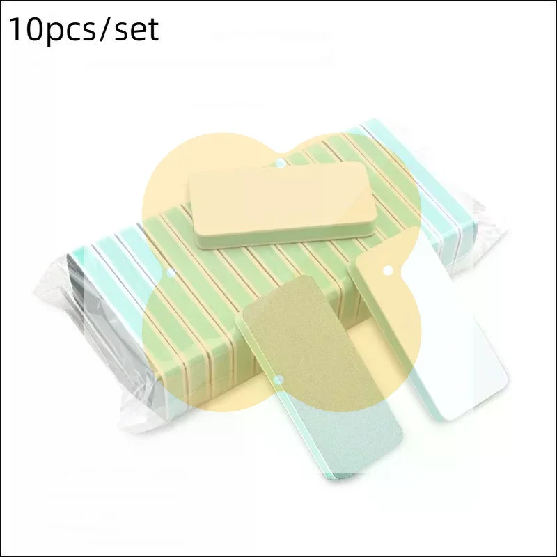 10Pcs Dual-Sided Nail Buffing Blocks Professional Nail Care Multi-Functional Polishing Tools For Beauty Salon Shine Enhancing