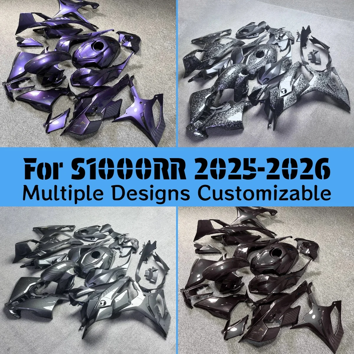 

For BMW S 1000RR 2025 2026 Carbon Fibre Injection Fairing Kit S1000RR 25 26 Motorcycle Accessories Fairings Set