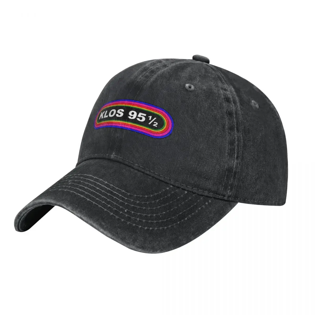 

Klos 95.5 Vintage Baseball Cap Anime Hat Hat Man Luxury Luxury Woman Men's