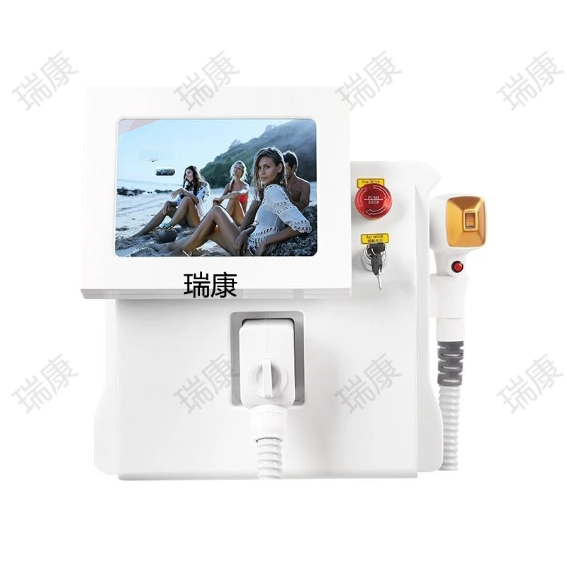 3000W Portable Ice Platinum 808nm Diode Laser Hair Removal Machine 755 808 1064nm Painless permanent Hair Epilation 04