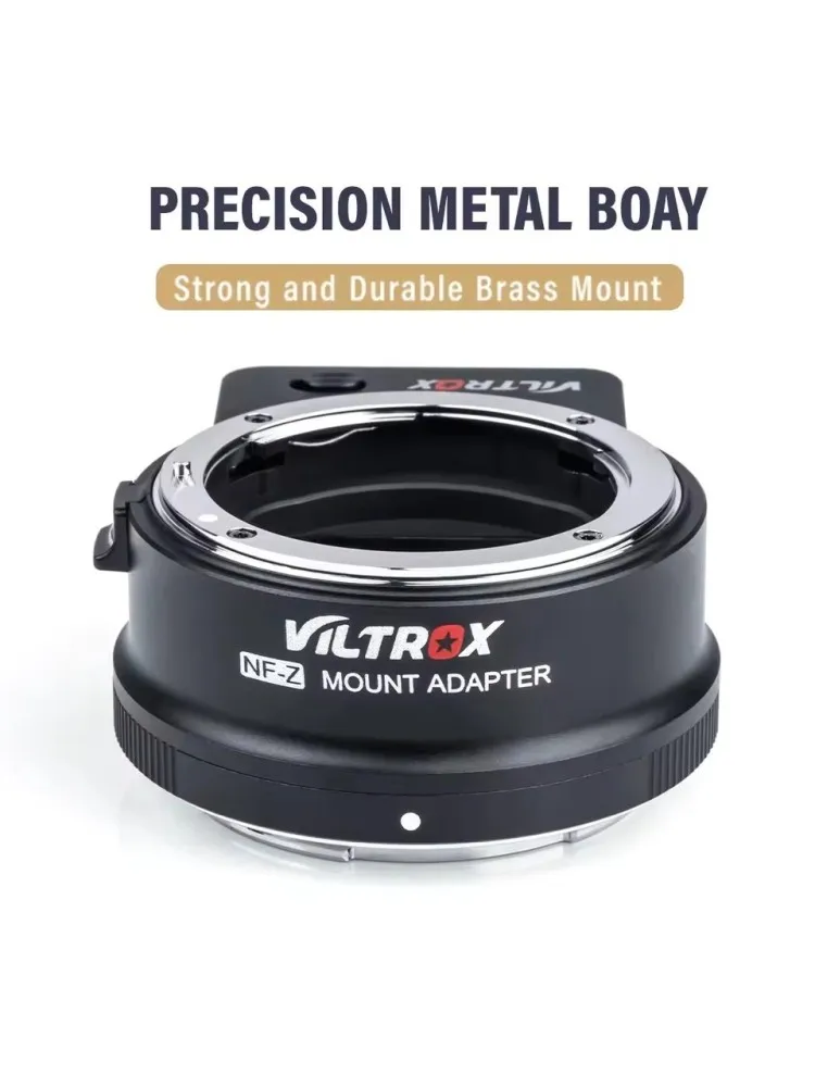 VILTROX NF-Z Vollformat-Objektivadapter mit Autofokus für F-Mount auf Nikon Z-Mount für Nikon ZFC Z5 Z50 Z6 Z7 Z6II Z7II Kamera