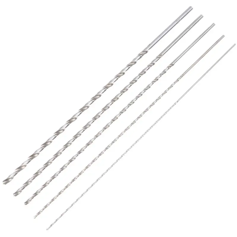 HSS Drilling Straight Shank Drill Bits Set  High Speed Steel Kit for Wood Metal Precise Hole Making Home Workshop