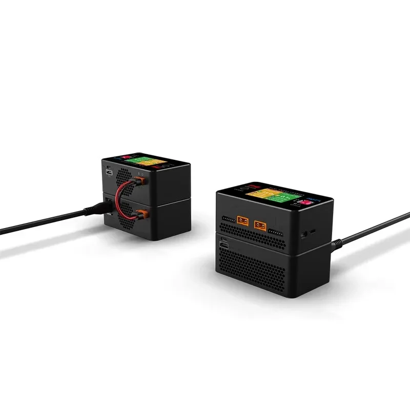 HOTA P6 T240 Dual-Charger - 240W Total (120W×2) 10-30V DC Input 15A×2 | LiPo/LiHV/NiMH/Pb Smart Cooling LCD Display