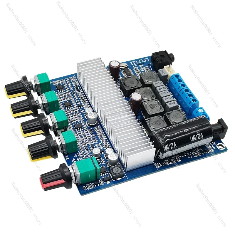 

TPA3116 Bluetooth 5.0 Digital Amplifier Board 2.1 Channel 2 * 50W+100W Subwoofer 12-24V with Tone