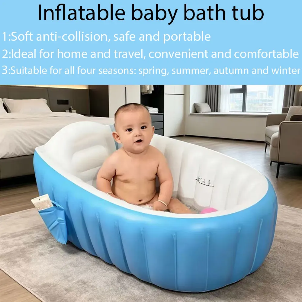 Inflatable Baby Bathtub with A - Baby Bath Tub Foldable 리뷰 및 가격