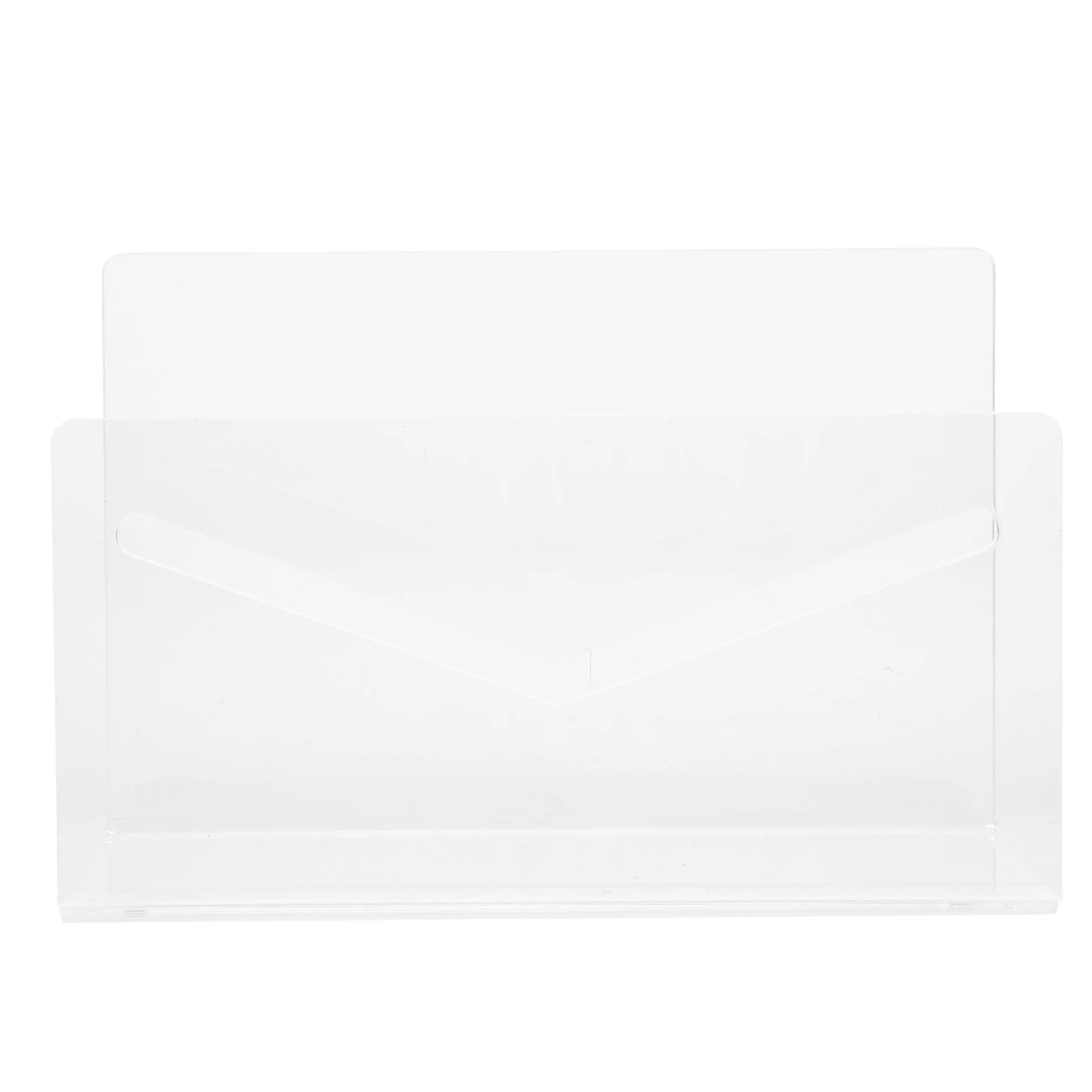 

Clear Desktop ganizer 1PC Acrylic Transparent Envelope Mail Holder Postcard Rack Stand Multi Functional Sleek Design for Office