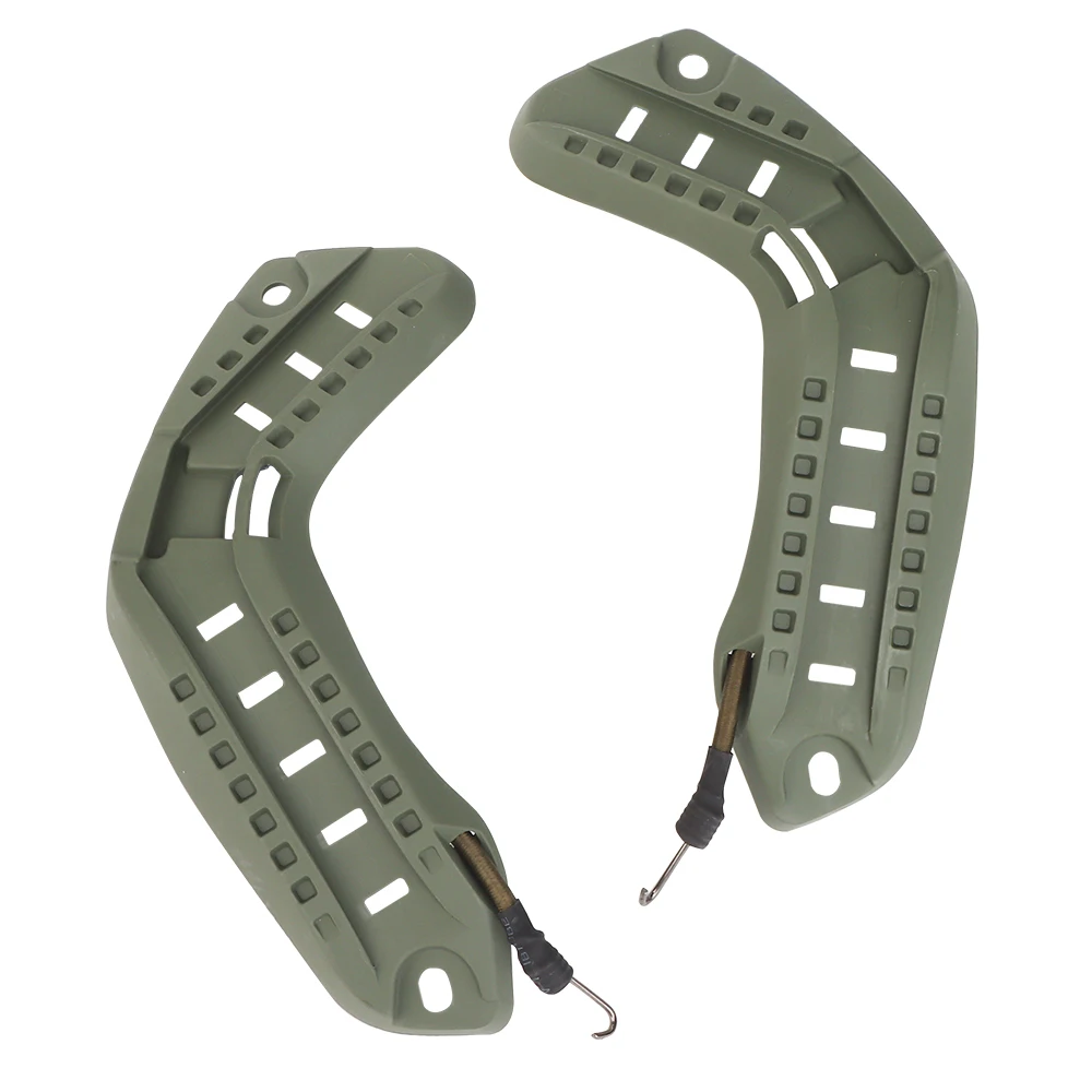 VULPO FAST Helmet Side Guide Rail ARC Helmet Mount Rail Tactical Exercise Airsoft Game Lighting Headlamp,Earphone Fixing Bracket