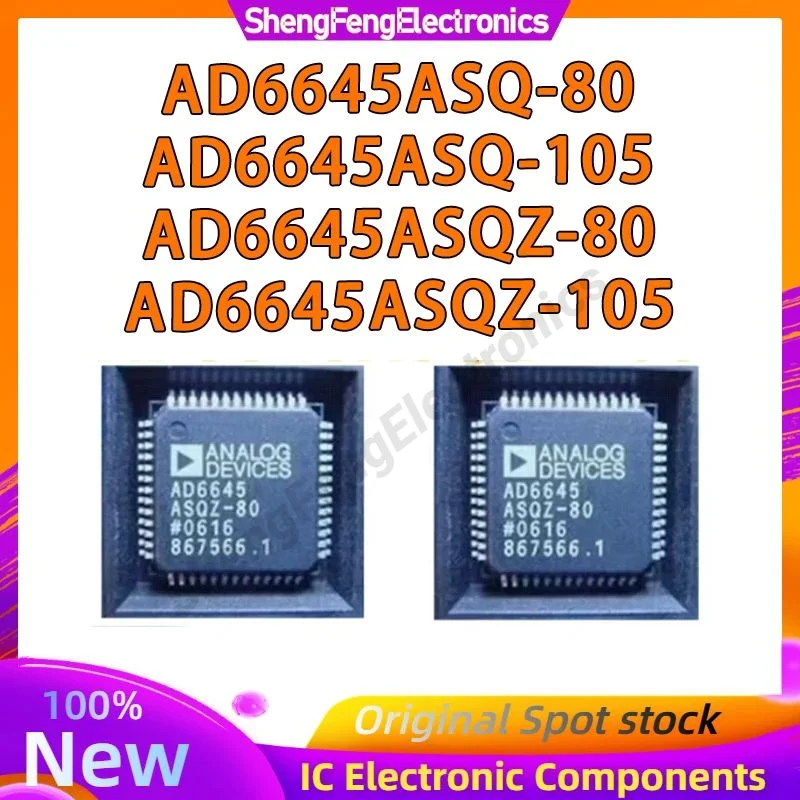 AD6645 AD6645ASQ-80 AD6645ASQZ-80 AD6645ASQ-105 AD6645ASQZ-105 HTQFP-52 chip microcontrolador