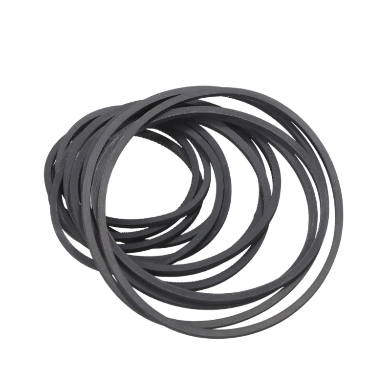 20Pcs Rubber Belt 35-65mm Mixed For CD Video Machines Walkman DVD Turntable Cassette Players Rubber Belts Width 1.2mm