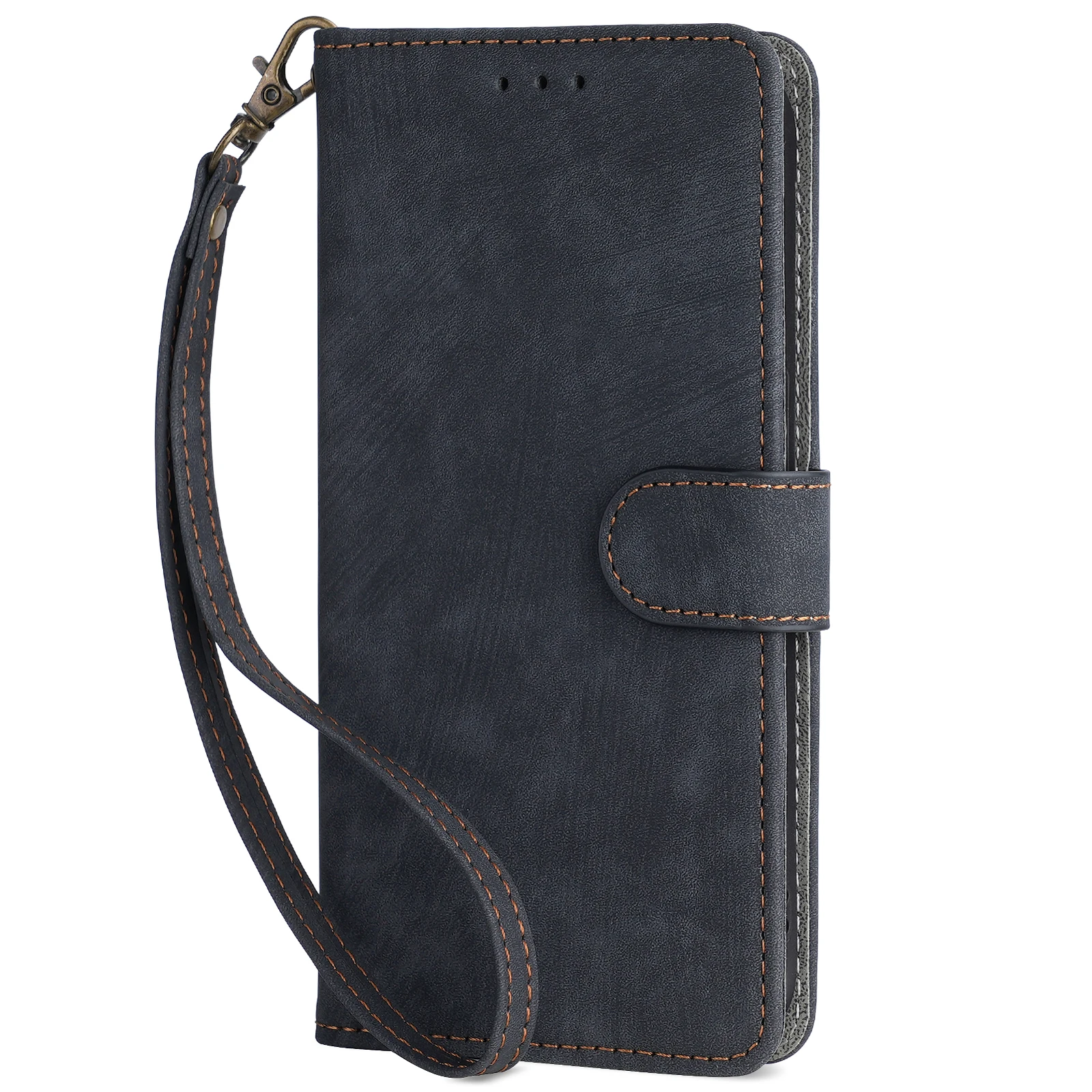 For Samsung Galaxy 5G Mobile Wifi SCR01 Wallet Anti-theft Brush Magnetic Flip Leather Case For Samsung 5G Mobile Wifi Phone Case