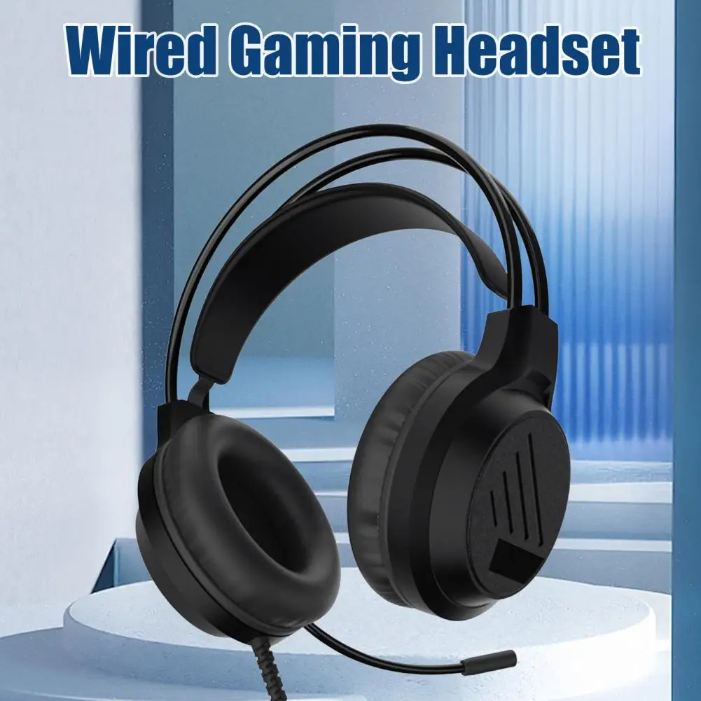 有線ゲーミングヘッドセットオーバーイヤーヘッドフォンマイク付きユニバーサルノイズキャンセリングヘッドセットスポーツゲーミングヘッドフォンPS4/スイッチ用