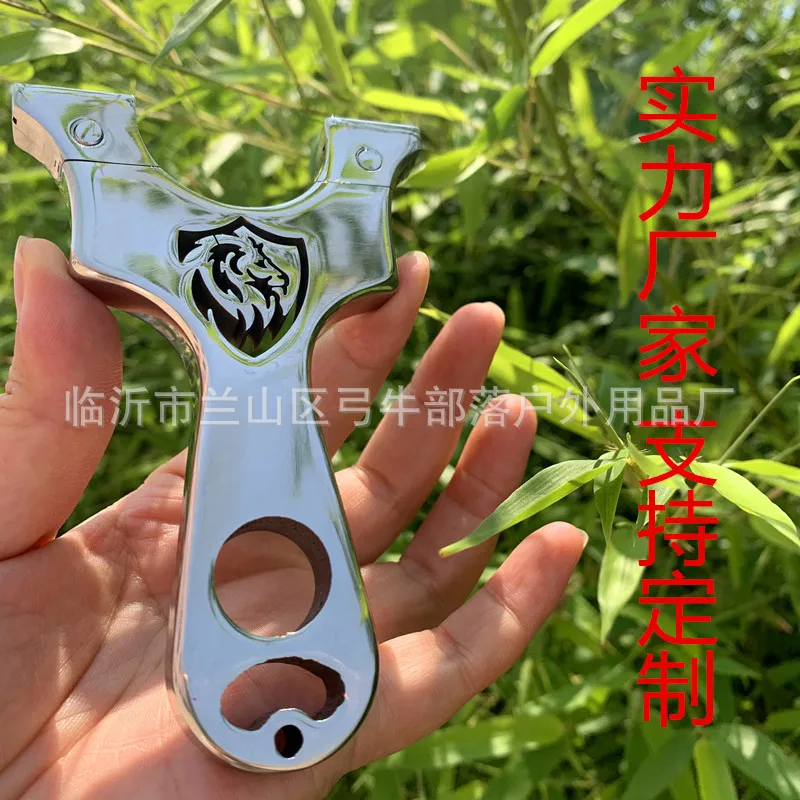 

Vietnam CNC Cutting Stainless Steel Slingshot Outdoor Professional Hunting Slingshot High Velocity Catapult