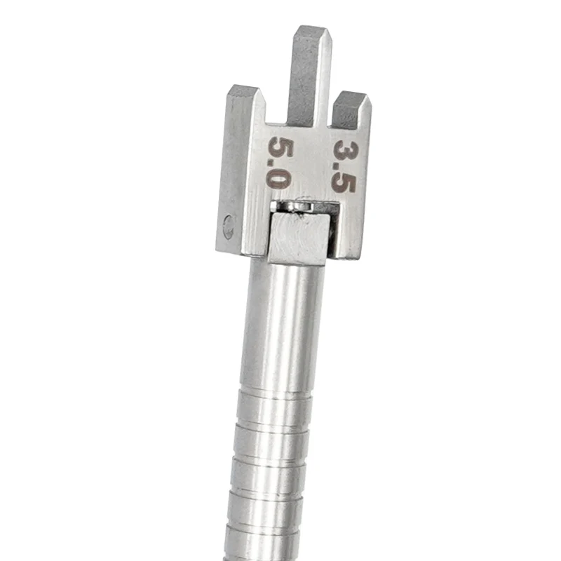 1PC Dental adjustable bracket locator, rod type adjustable angle positioning ruler, oral stainless steel positioning tool view 6