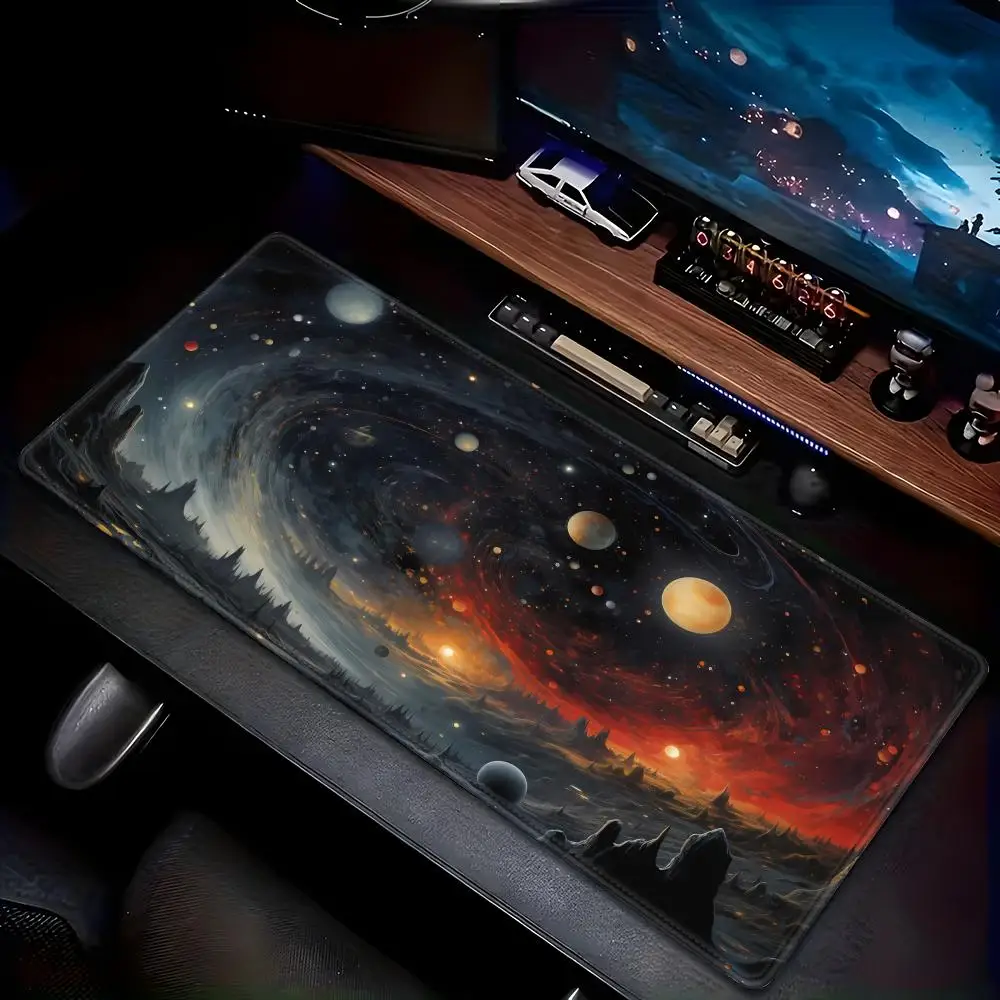 

HYBXAXC Mouse Pad Anime Natural Scenery Mousepad Large Teclado Mousepad Pc Keyboard Gaming Table Mats Laptop 900x400 Mouse Mat