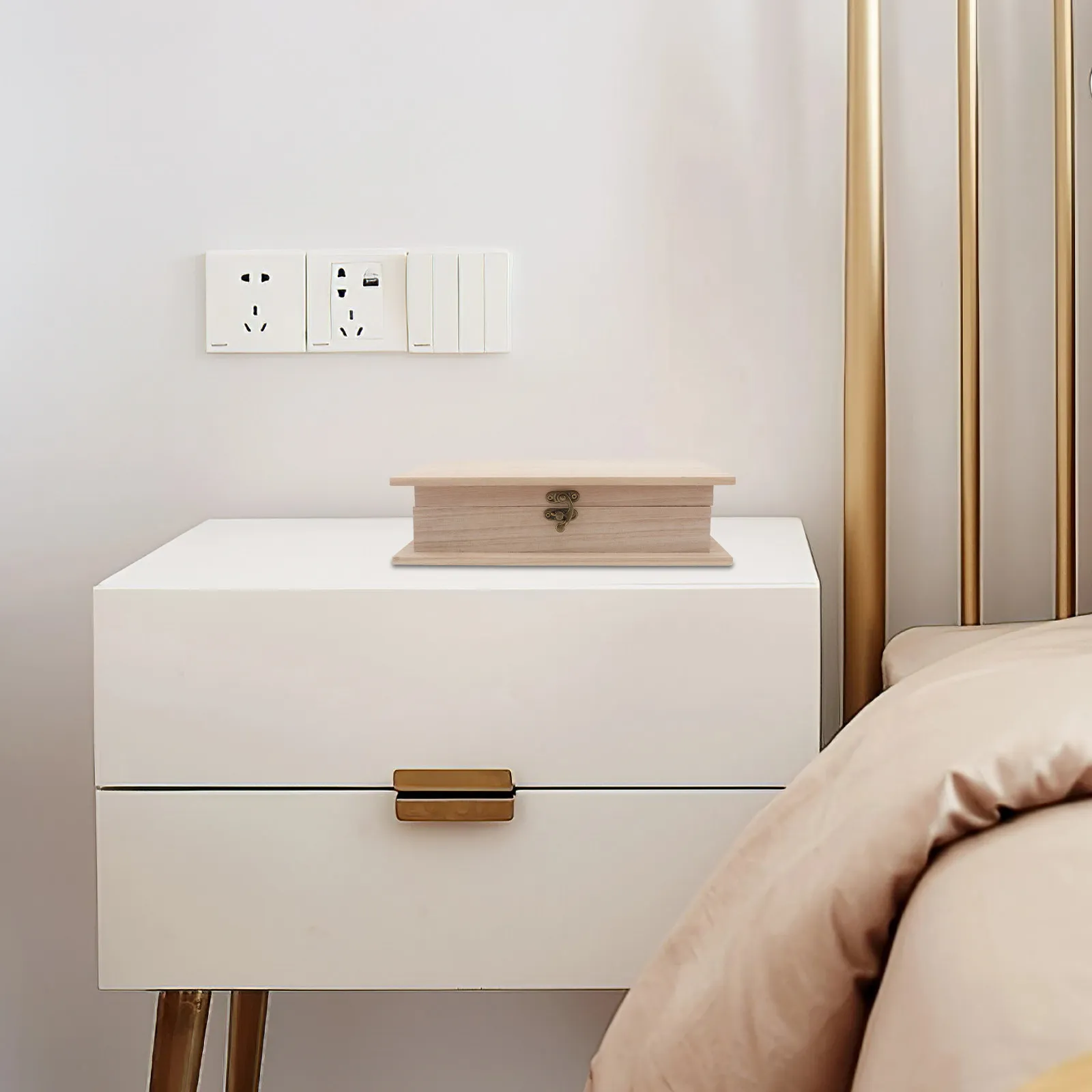 

Desktop File Storage Box Wooden Document Organizer For Files Papers Certificates Magazines Office Home Study Room Use Portable