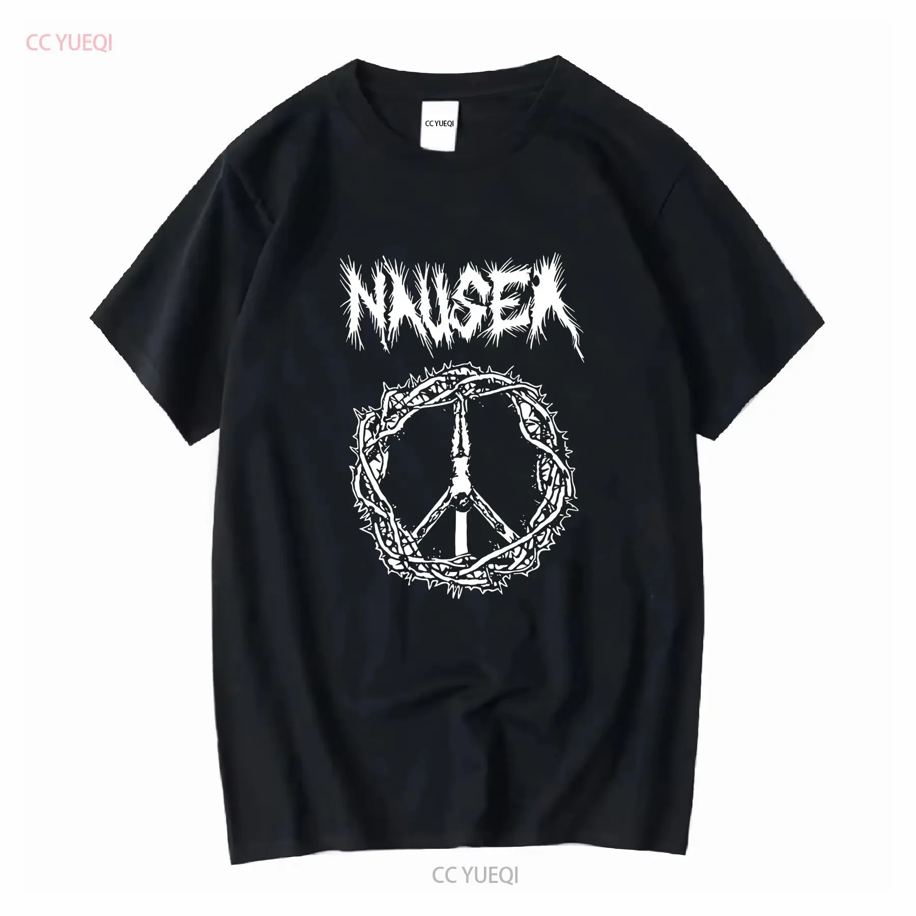 Vintage Nausea Band T Shirt Motion Sickness Anti Health Awareness Comfort Clothing Idea ZA04 long or short sleeves vintage