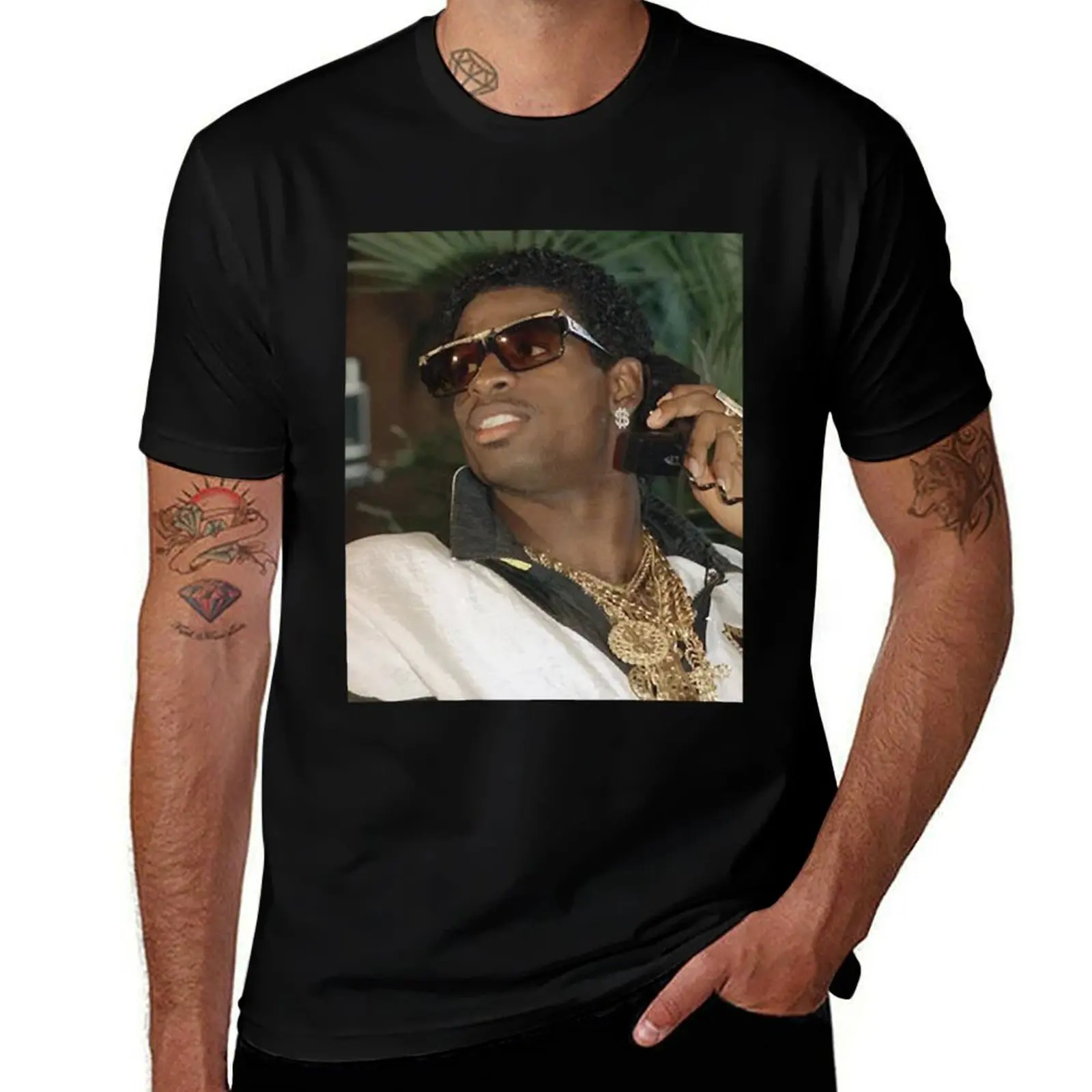 

Deion Sander T-Shirt Utility Casual Work T-Shirt