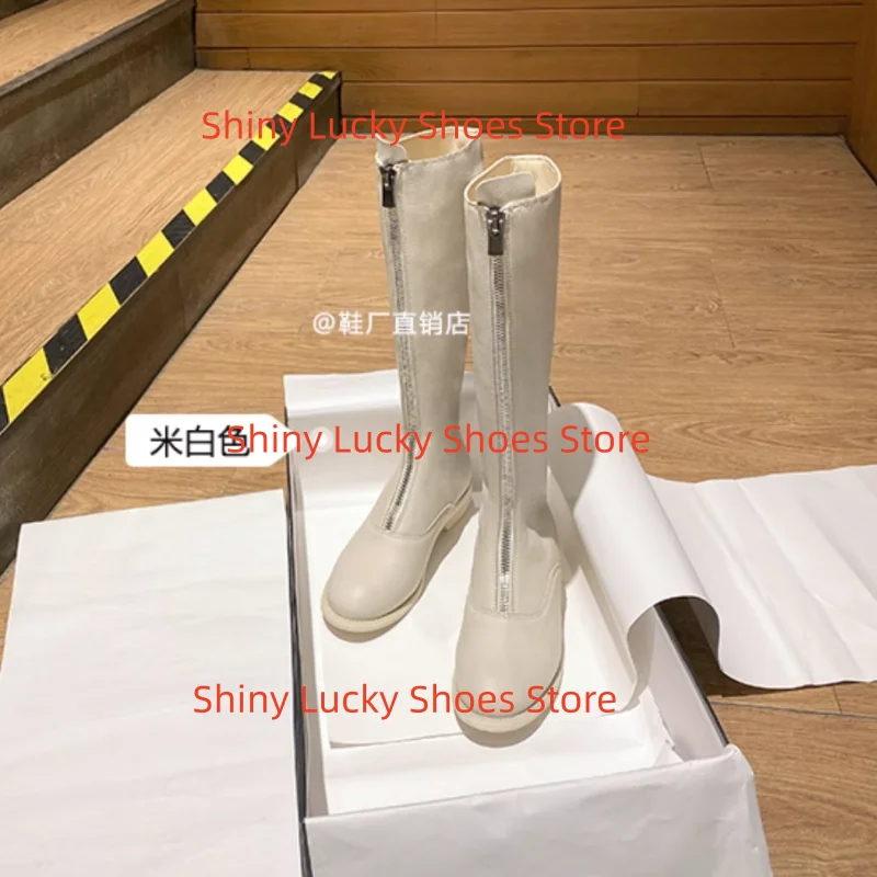 รองเท้าบูทผู้หญิงแบบมีซิปด้านห - Sewing Front Zipper บทวิจารณ์และราคา