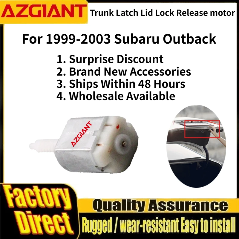 For 1999-2003 Subaru Outback Car Rear Trunk Hatch Lock Actuator Motor High Performance Motors Auto Spare Parts