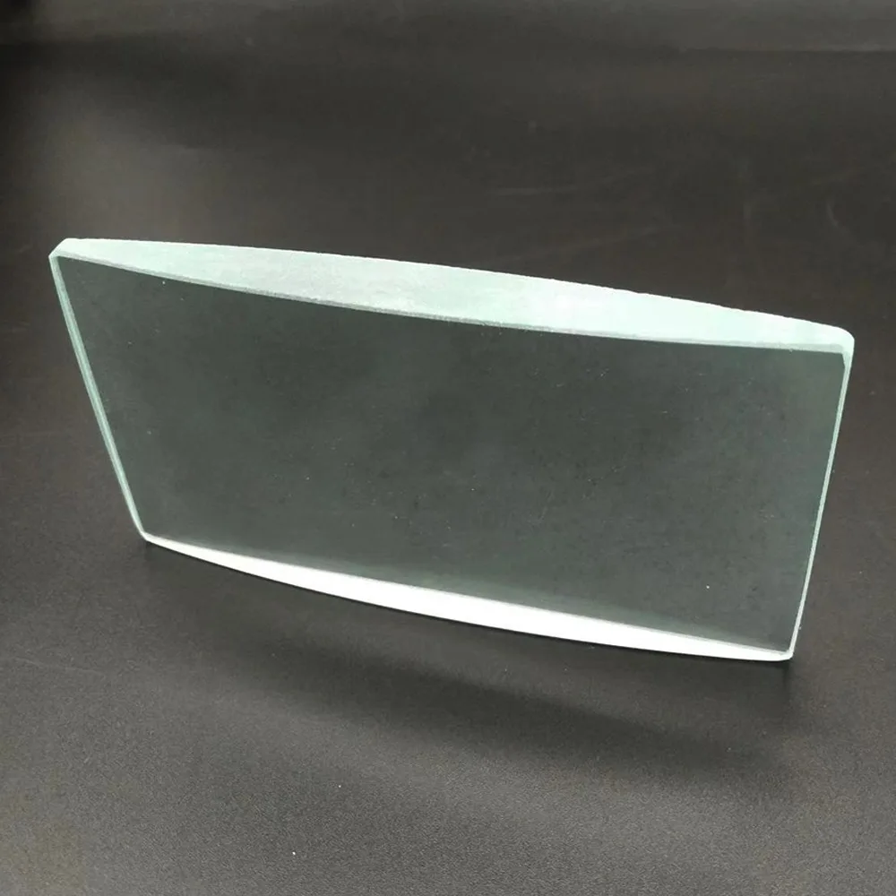 

2PC HD 98*48*14mm Rectangular Optical Convex Lens Glass Magnifier Biconvex Lenses Projector Lens Accessories Optometry