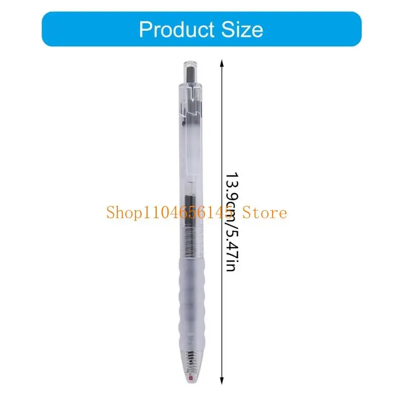 5asd Retractable Gel Pen Quick Drying Gel Inks Pens for Student Writing Note Taking