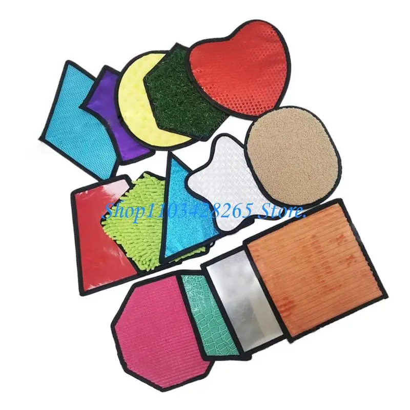 أداة تدريب بساط اللعب الحسي اللمسي لتنمية الطفولة المبكرة G2TE #5