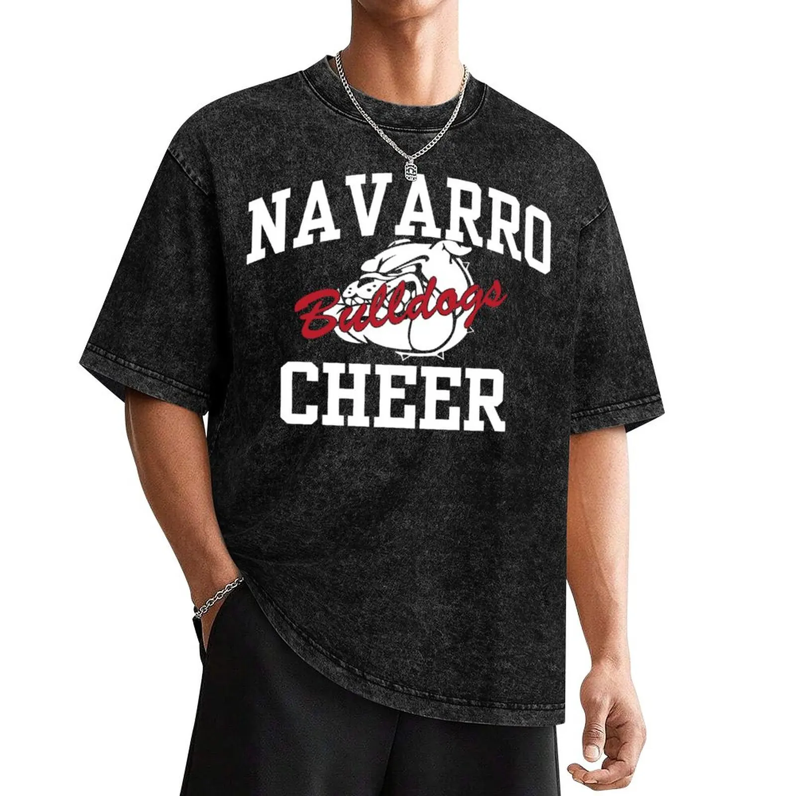 

YL Navarro cheer T-Shirt animal prinfor boys vintage korean fashion mens graphic t-shirts funny