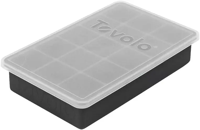 

Silicone Ice Cube Tray with Lid for Freezer, BPA Free, Dishwasher Safe, Easy Release 1 Inch Ice Cube for Coffee Cocktails Bourbon Whiskey
