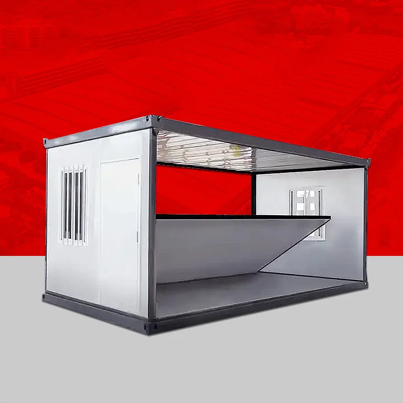 

Modular Steel Container House Bunk House with Sandwich Panel for Outdoor Office or Hotel Use(Deposit Price