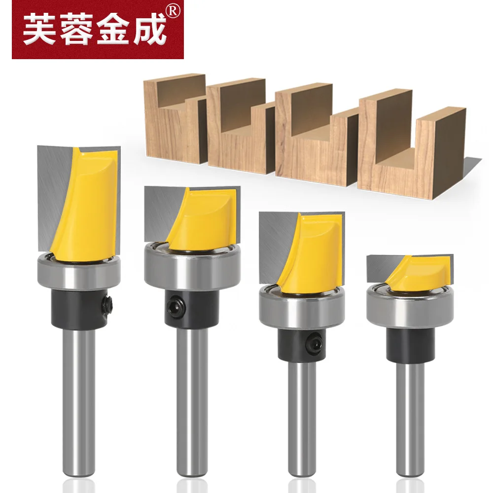 4pcs Cleaning large-diameter Slotting Scraping Bottomslotting Knife Trimming machine,cutting head,woodworking Milling Cutter