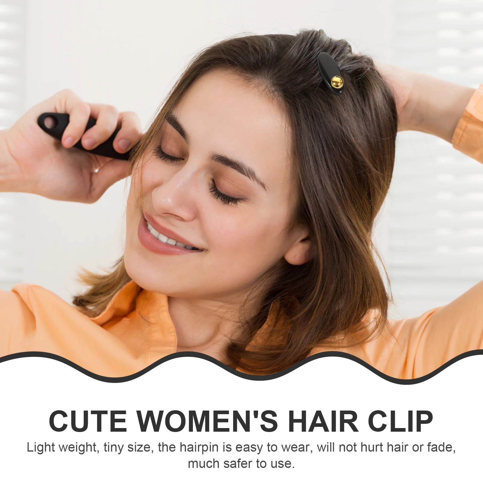 

2Pcs Duckbill Hair Clips for Girls Toddlers Women Lightweight Safe NonFading Hairstyle Decorations Toddler Barrettes