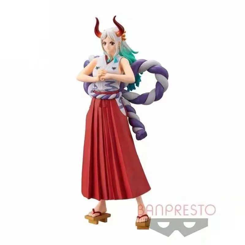 Bandai Original Banpresto One Piece DXF Wano Country Kozuki Momonosuke Yamato Kozuki Hiyori Kurozumi Tama Anime Action figuer