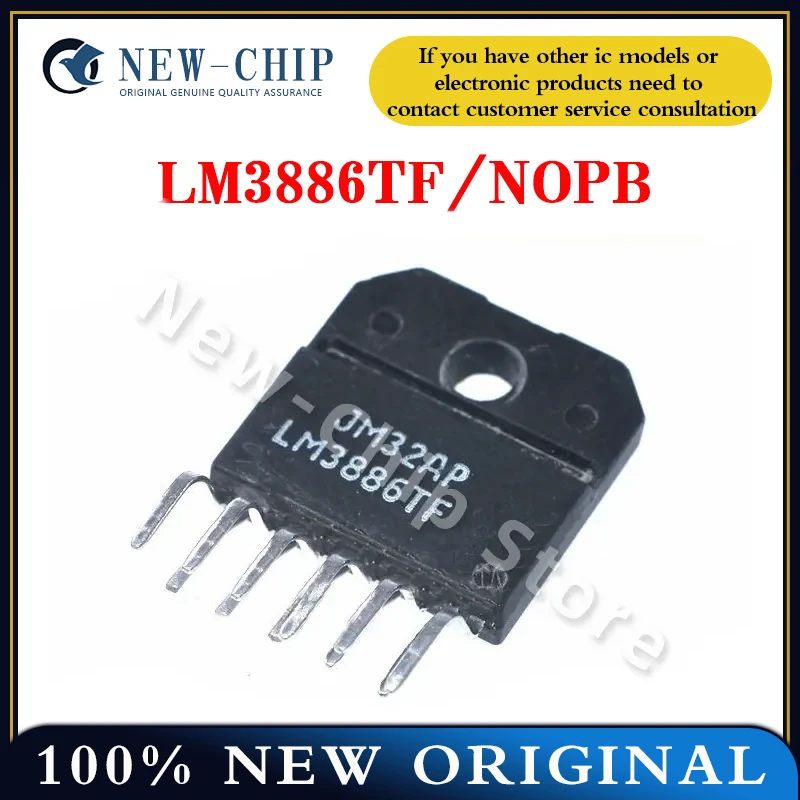 

1PCS-50PCS/LOT LM3886TF/NOPB LM3886TF LM3886 ZIP11 New Original