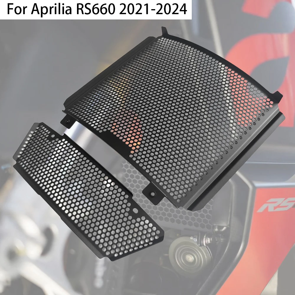 

Motorcycle Radiator Guard Grill Cover Water Tank Cooler Bezel Protector For Aprilia RS660 2021-2024