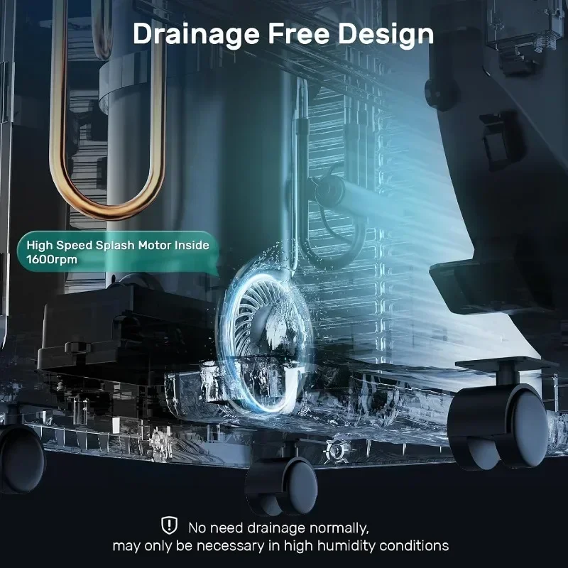 Il condizionatore d'aria portatile DuraComfort raffredda gli elettrodomestici che raffreddano l'uso domestico