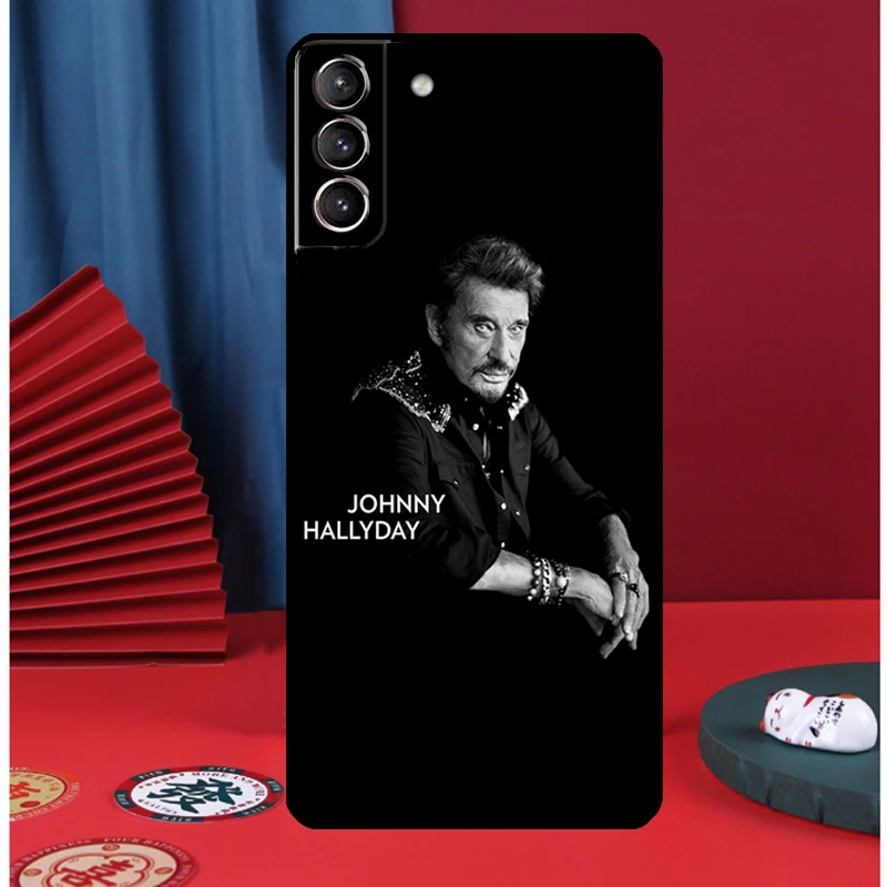 Johnny Hallyday Case For Samsung Galaxy S21 S22 S23 Ultra S9 S10 S22 S23 Plus Note 10 20 Ultra S20 FE S21 FE Cover