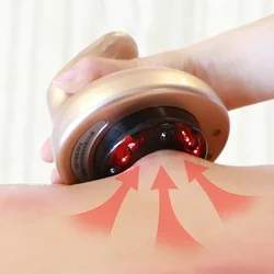 Electric Suction Cup Vacuum Massager Body Profissional Cupping Therapy Set EMS Anti Celulite Fat Burning Guasha Tools Heating