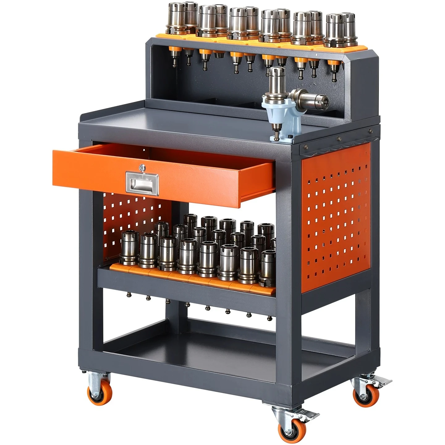 CNC tool cart machining center workbench BT30bt40 tool cart numerical control lathe tool holder cabinet