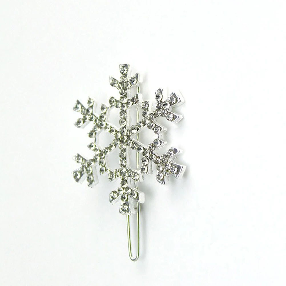 

6 Pcs Hair Clips Set Rhinestone Barrette Durable Material Elegant Headdress Hair Pins Women Headwear Accessories Styling Aid