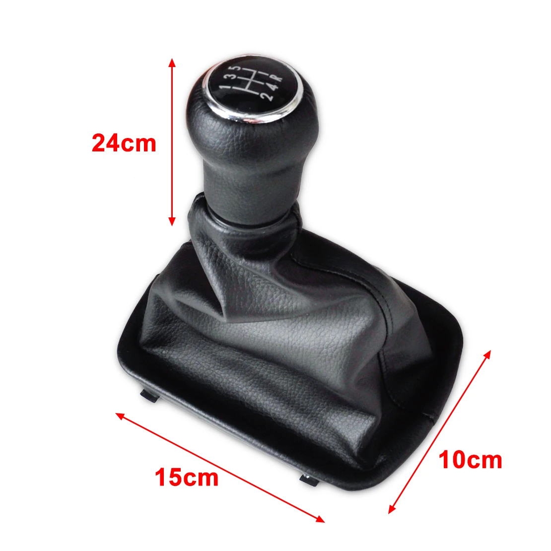 CITALL 4B0863279A 5 Speed Car Gear Shift Knob Gaitor Boot For AUDI A6 C5 A4 B5 A8 D2 1998 1999 2000