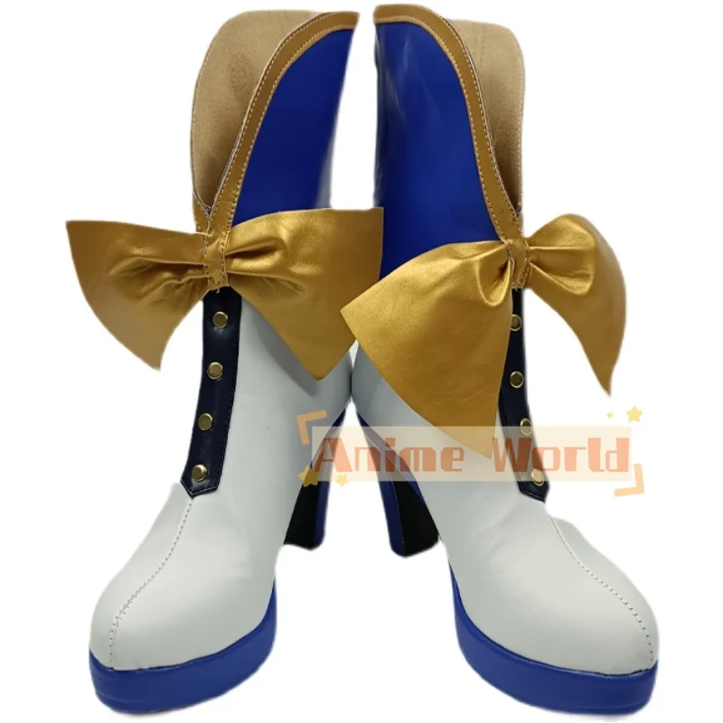 Gioco Anime Umamusume: Pretty Derby Air Groove Scarpe Cosplay Stivali Bambini adulti Accessori per costumi da festa di Halloween Puntelli