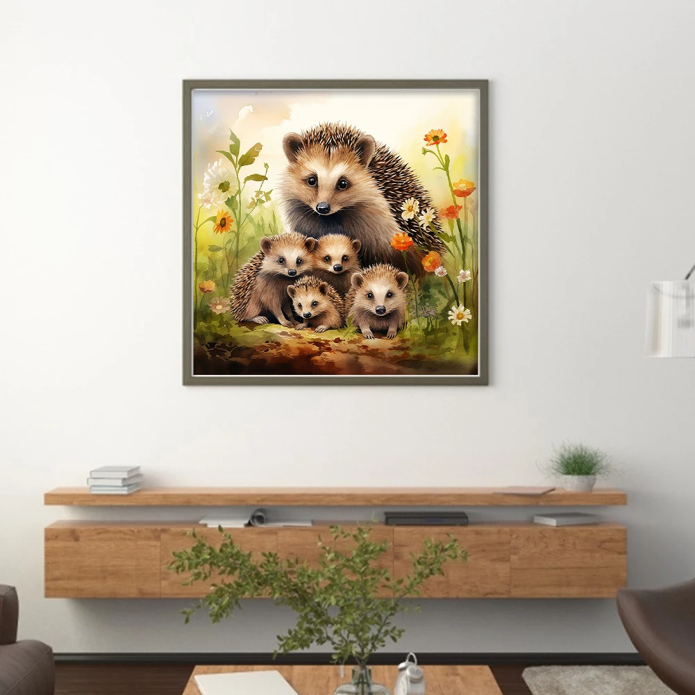 

Набор для вышивки крестом Aniaml с принтом 45x45 см, DIY 11CT, нить, художественное рукоделие, домашнее искусство