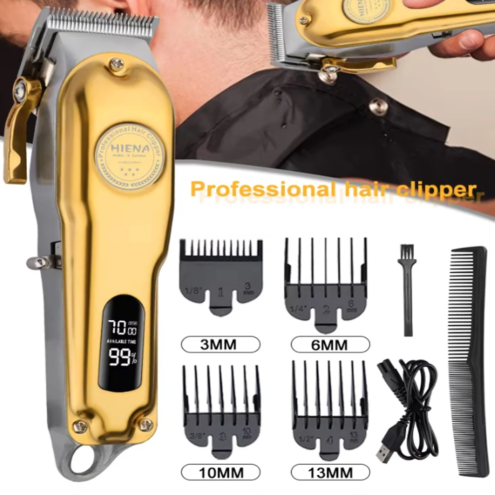 

HIENA hair cutting machine man hair clipper Carving scissors trimmer for men hair trimmers for men Multi home appliance hyn-202