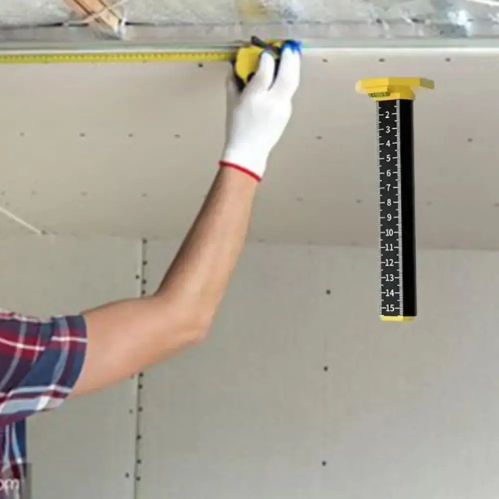 Light Steel Ceiling Leveling Ruler Magnetic Special Ruler Wall Lay Tool Horizontal Positioning Graduated Scale