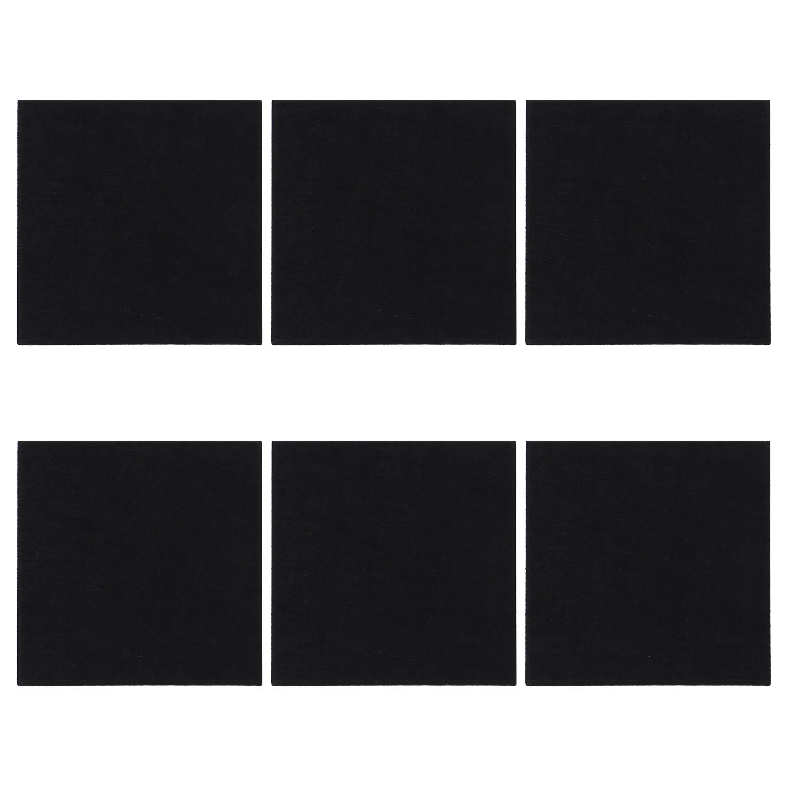 

6Pcs High Density Polyester Cork Sound Absorbing Panels Self Adhesive Acoustic Wall Tiles for Noise Reduction Soundproofing