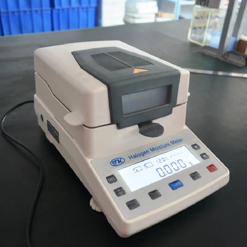 

XY-105W Cashew Nut Moisture Meter Tester Halogen Moisture 16 Groups 1-99 Minutes 40-199°C 0-100% CN;GUA Test Equipment