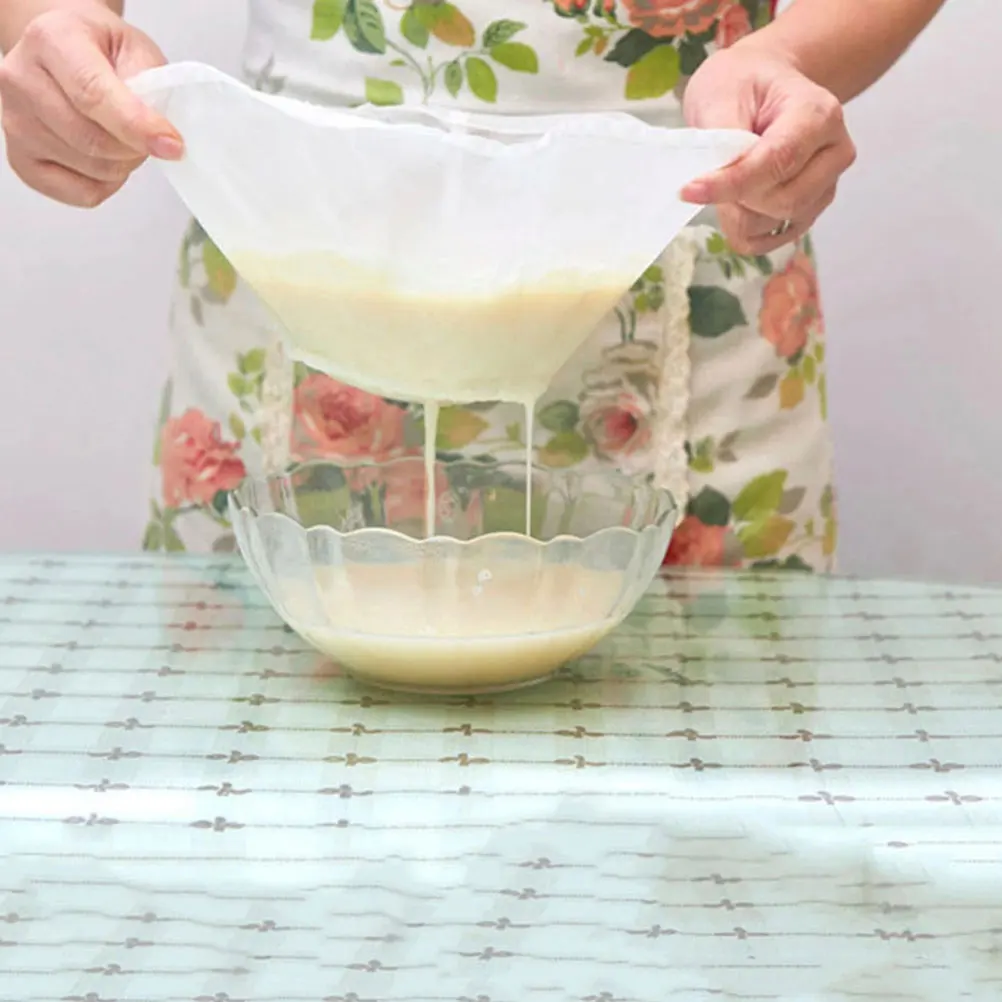

3 Pcs Super Fine Filter Cloth Yogurt Cotton Unbleached Cheese Cloths for Straining