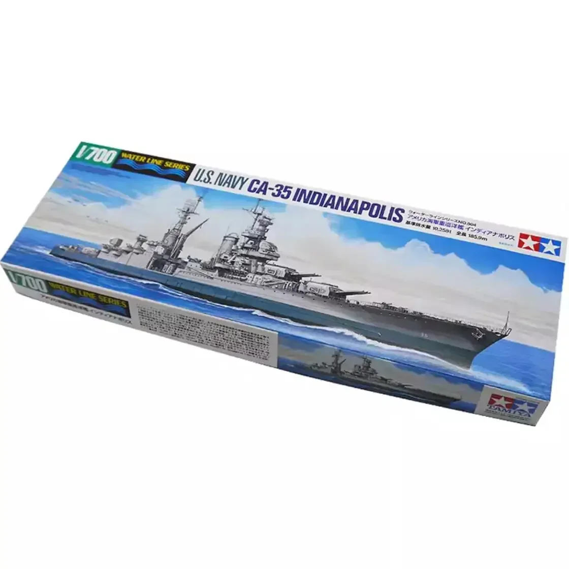 Tamiya 31804 1/700 USS Heavy Cruiser CA-35 Indianapolis Ship Model Kit