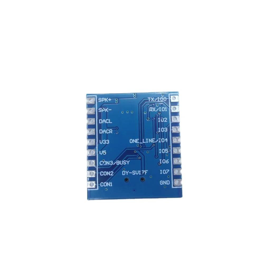 DY-SV17F Voice playback IO trigger Serial port control USB download flash voice module New Original Box