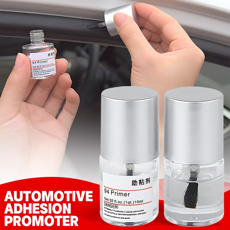 

Car Primer Adhesive Adhesion Promoter Super Strong Viscosity 10ml Glue Strong Acrylic Foam Double Sided Tape for Car Accessories